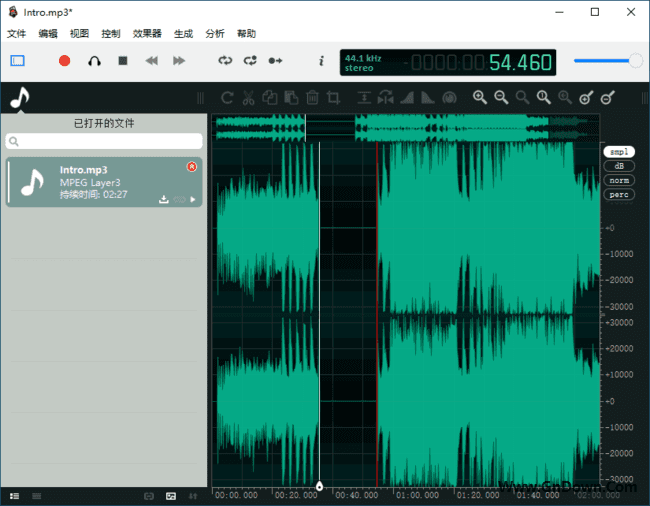 图片[1]-Ocenaudio v3.20.0 便携版 | 免费音频编辑工具-便携小站